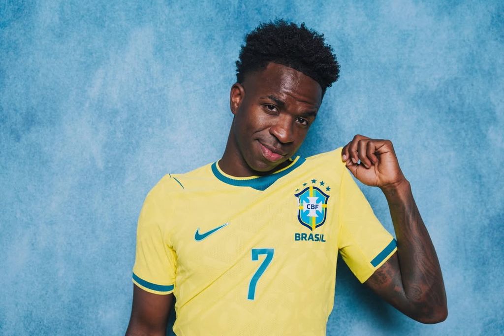 Vinícius Júnior, goleador de la selección brasileña