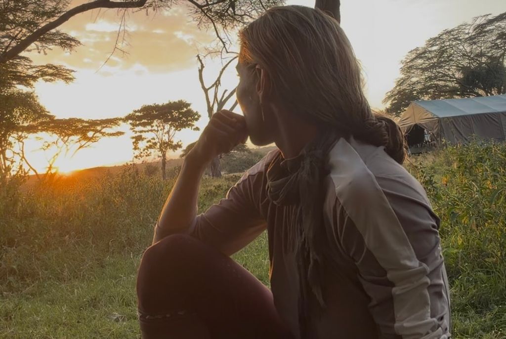 Elsa Pataky de safari en Kenia