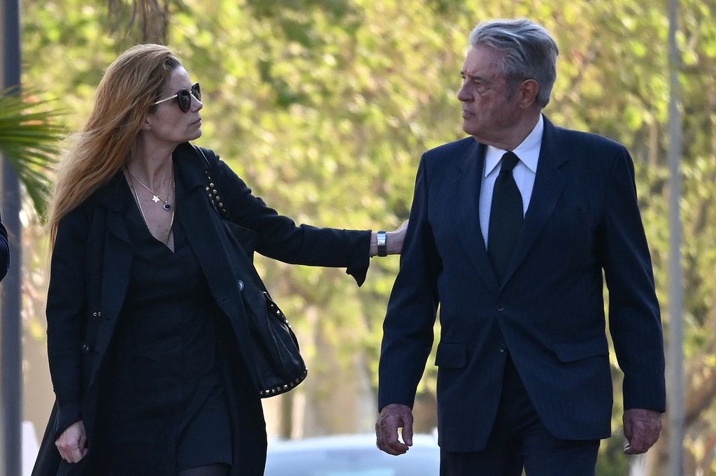 Olivia de Borbón, su padre, en una imagen de archivo