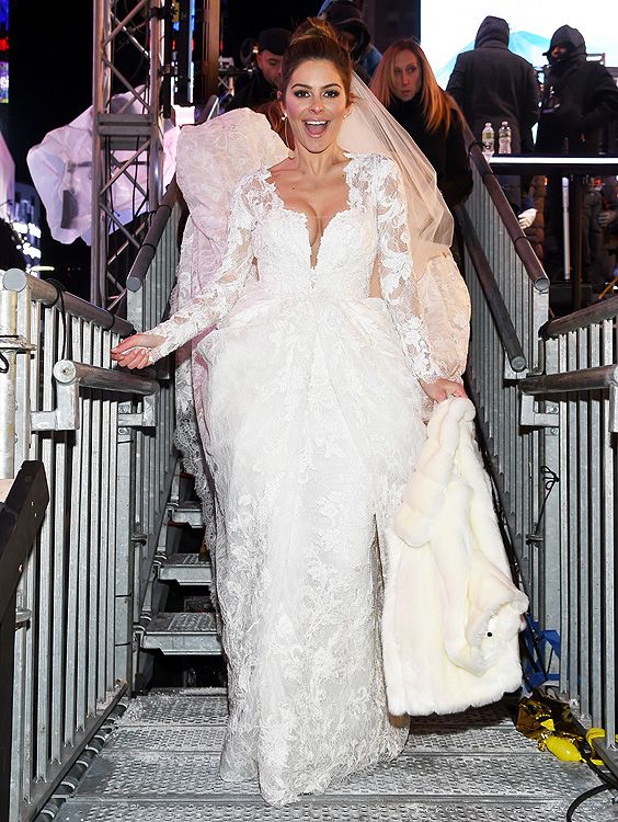 Maria Menounos boda Times Square