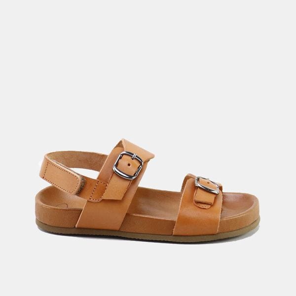 sandalia nina marron