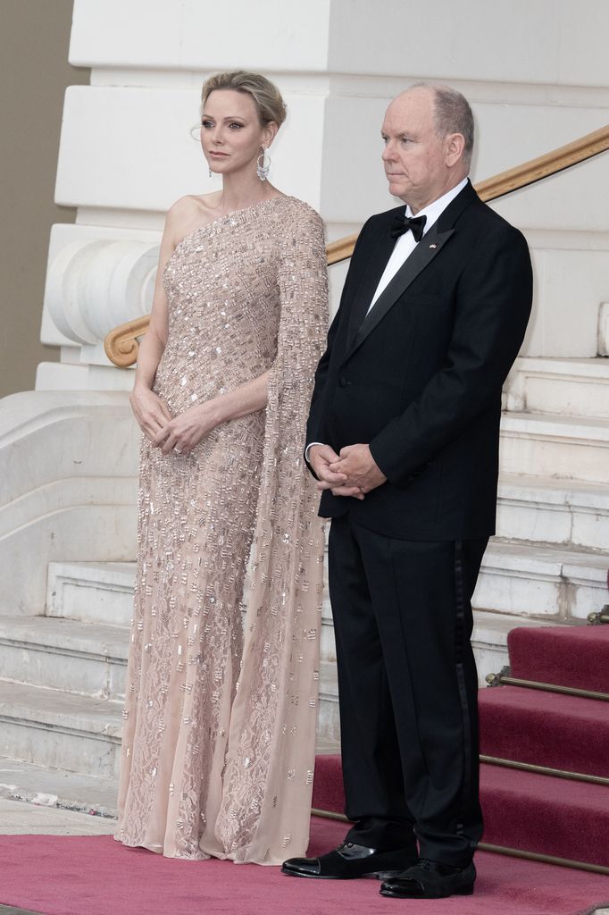 Charlene de Mónaco y el príncipe Alberto en la Ópera de Monte-Carlo, 2026.