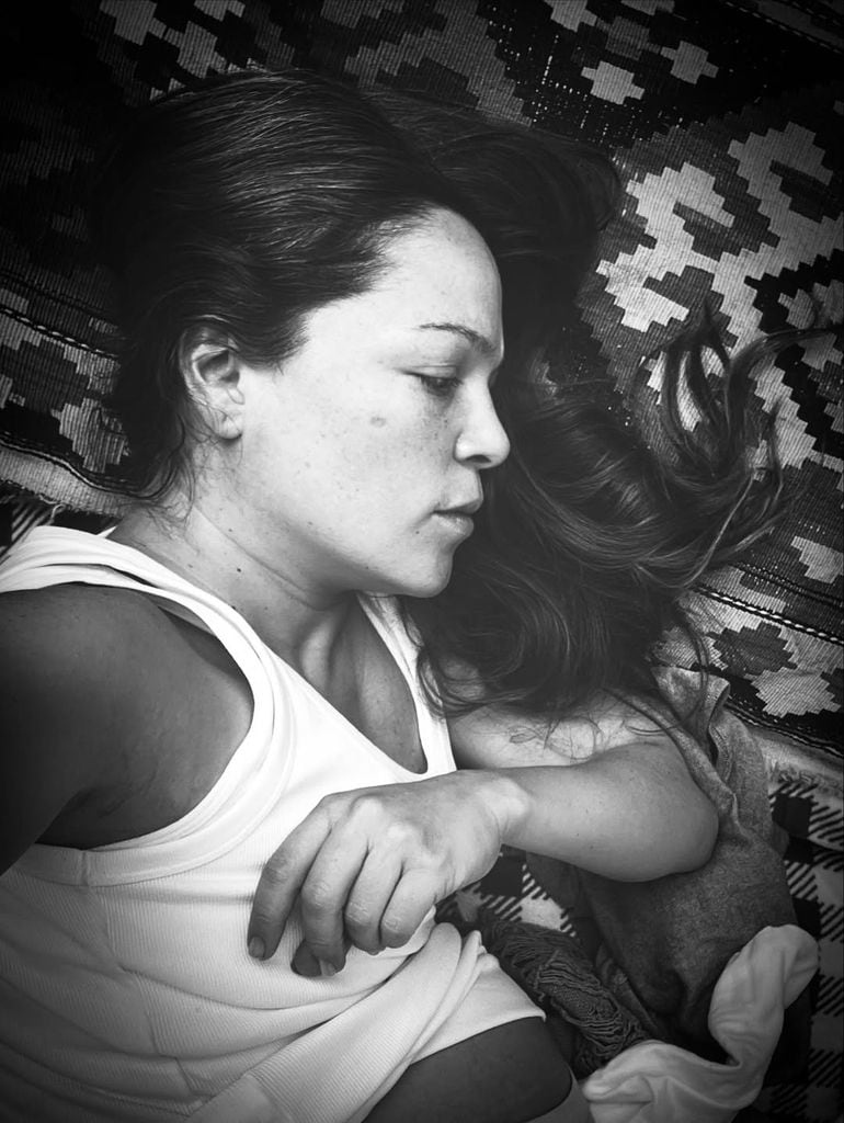 Como nunca, la artista dio una mirada íntima a la llegada de su bebé.