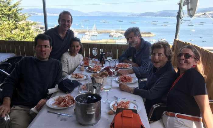 Primeras imágenes de Alessandro Lequio tras presentar Ana Obregón en ¡HOLA! a su nieta