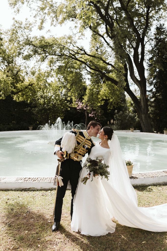 Los detalles de la gran boda aristocrática de Gonzaga Zuleta y Blanca García en Jerez, con una cercanía especial a la Casa Real