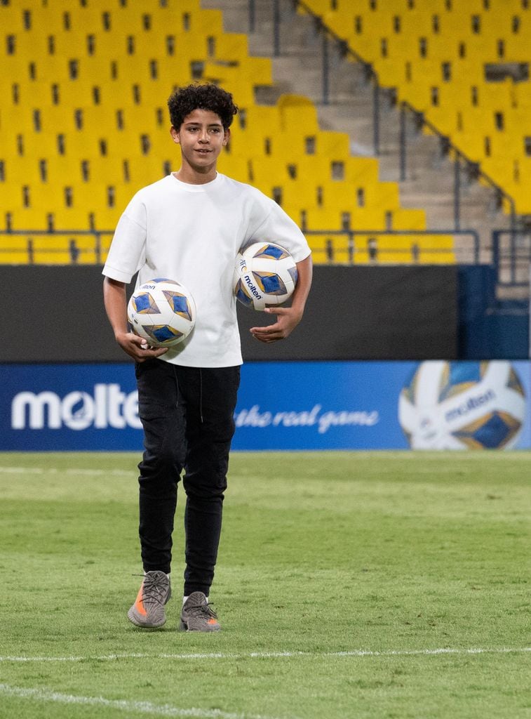 La buena nueva la celebró Cristiano Ronaldo, quien expresó lo orgulloso que se siente por su hijo mayor