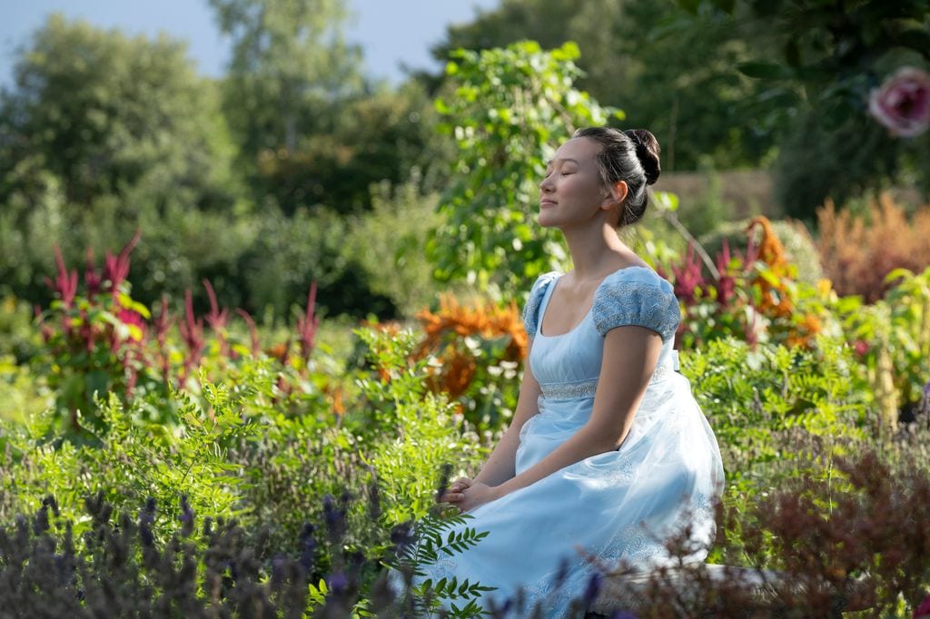 Yerin Ha como Sophie Baek en el episodio 403 de Los Bridgerton