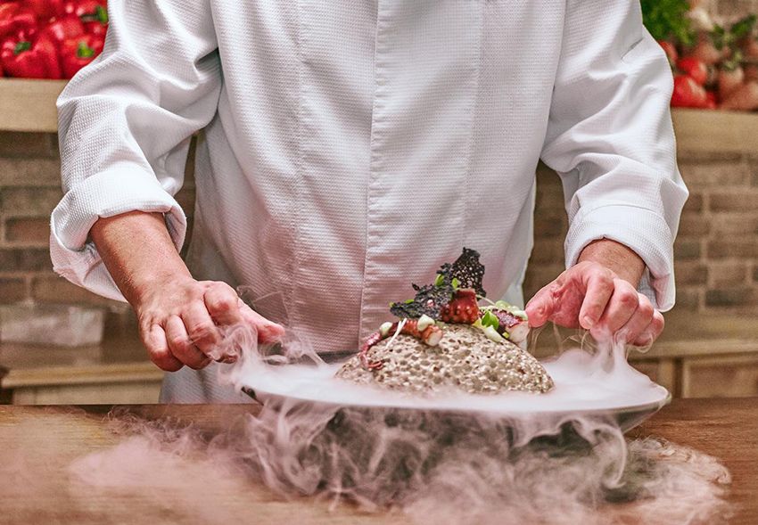 Gastronomía Bahía del Duque, Tenerife, hotel