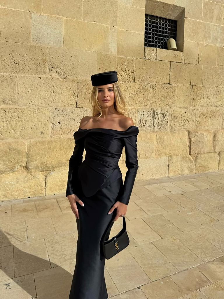 Look de invitada de Teresa Andrés Gonzalvo de Claro Couture