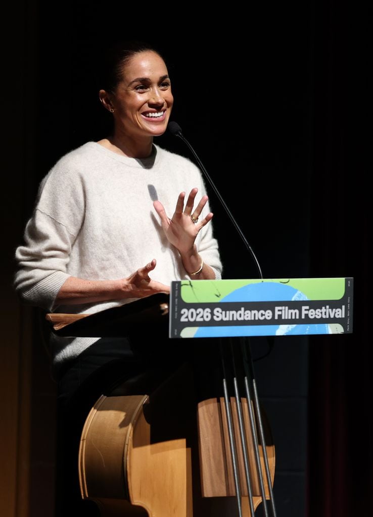 Meghan Markle agradeció la acogida de "Cookie Queens" en el estreno mundial que tuvo lugar este fin de semana en el Festival de Sundance que se celebra en Park City, Utah