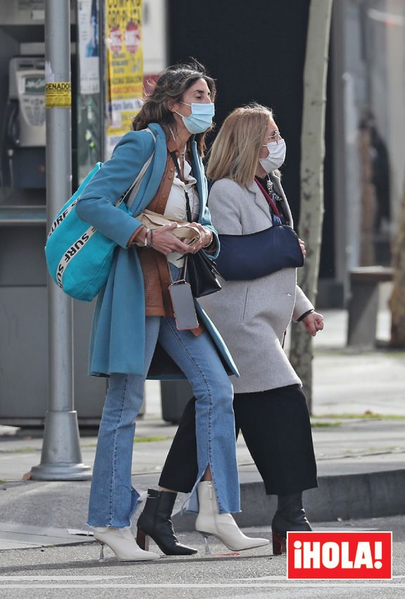 Paz Padilla con su hermana