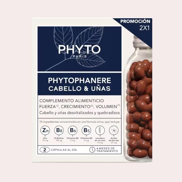 Phytophanere Cabello y Uñas 2x120 Cápsulas
