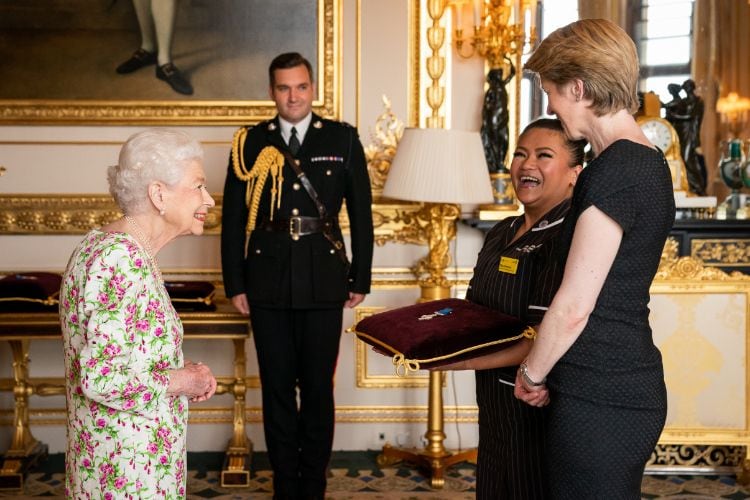 La reina Isabel