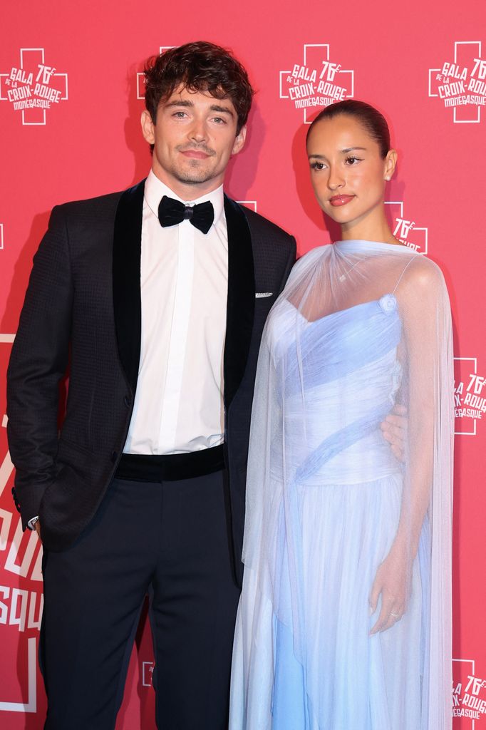 Charles Leclerc y Alexandra Saint Mleux, en una imagen de archivo