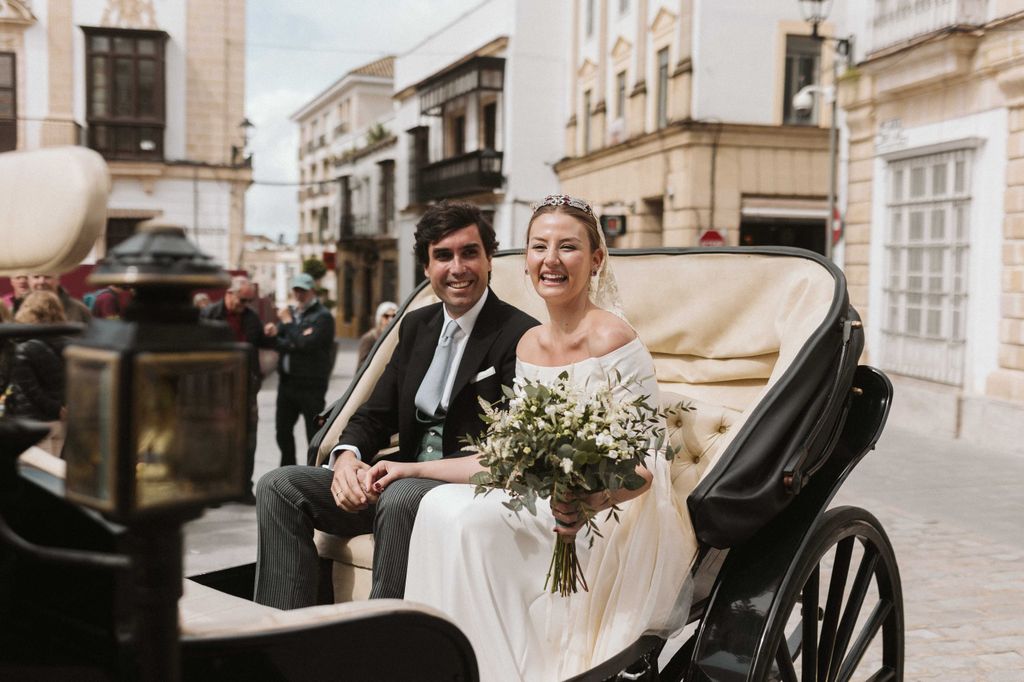 Vestido de novia de Inés Martín Alcalde