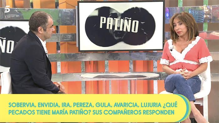 María Patiño y Jorge Javier Vázquez