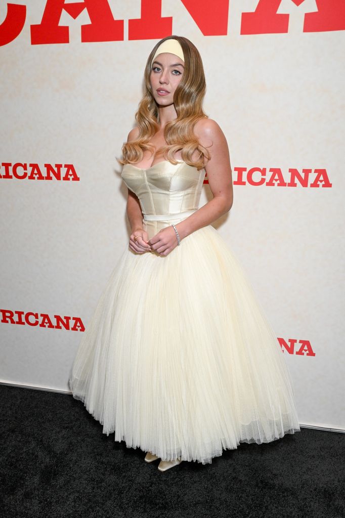 Sydney Sweeney en la presentación privada de 'Americana'.