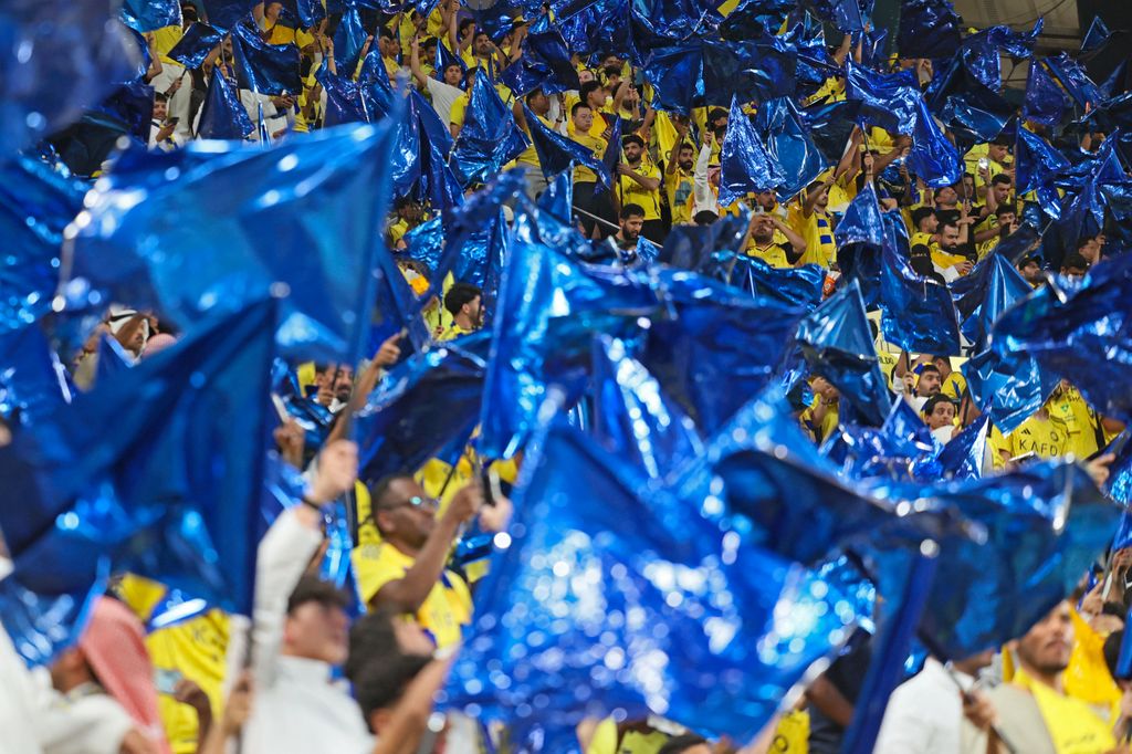 Partido del Al Nassr y Al Hilal en el Al Awwal Park en Riad, Arabia Saudi, el 12 de mayo de 2026