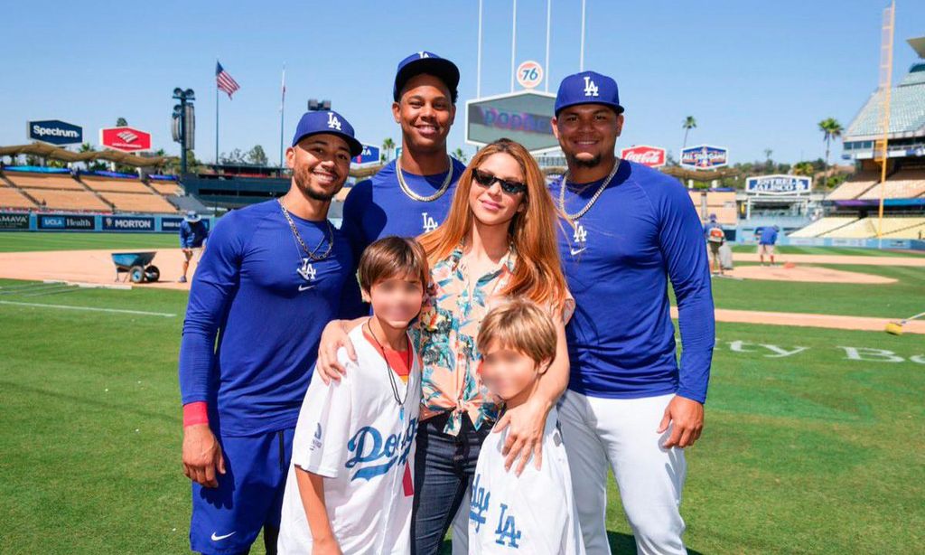 shakira y sus hijos