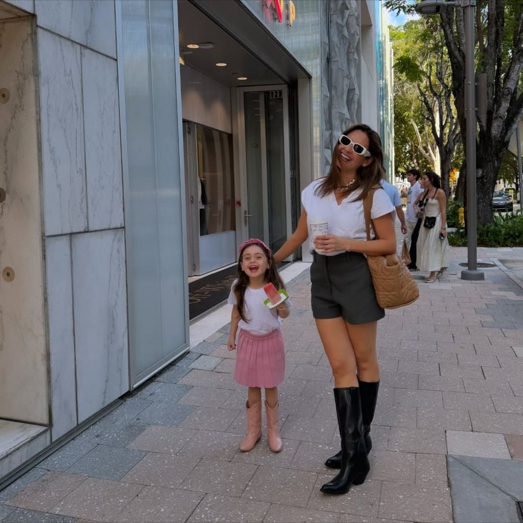 Megan, la hija de Michelle Galván, le dio una gran lección en el encuentro que tenía pendiente con su padre 