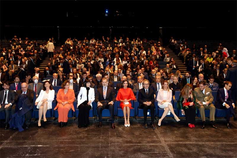 Los Reyes en la entrega de los Premios Nacionales de Investigación