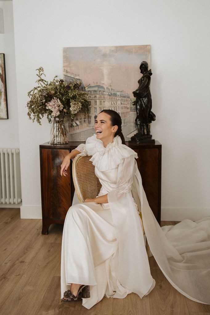 Novia viral con vestido de Sole Alonso