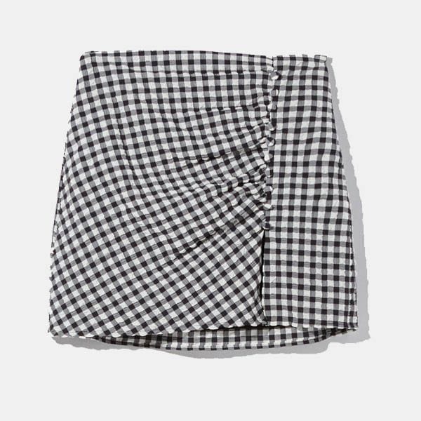 minifalda bershka cuadros vichy