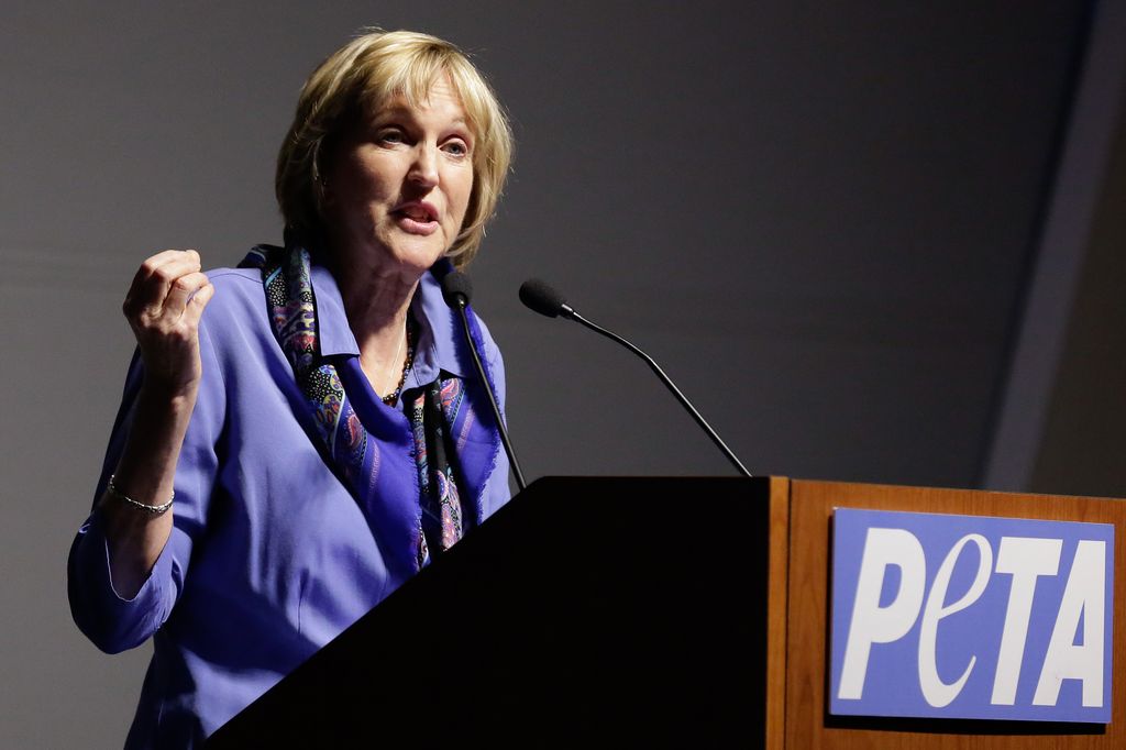 Ingrid E. Newkirk, fundadora de PETA criticó que Kim y Khloé Kardashian hayan regalado cachorros a sus hijos en Navidad.