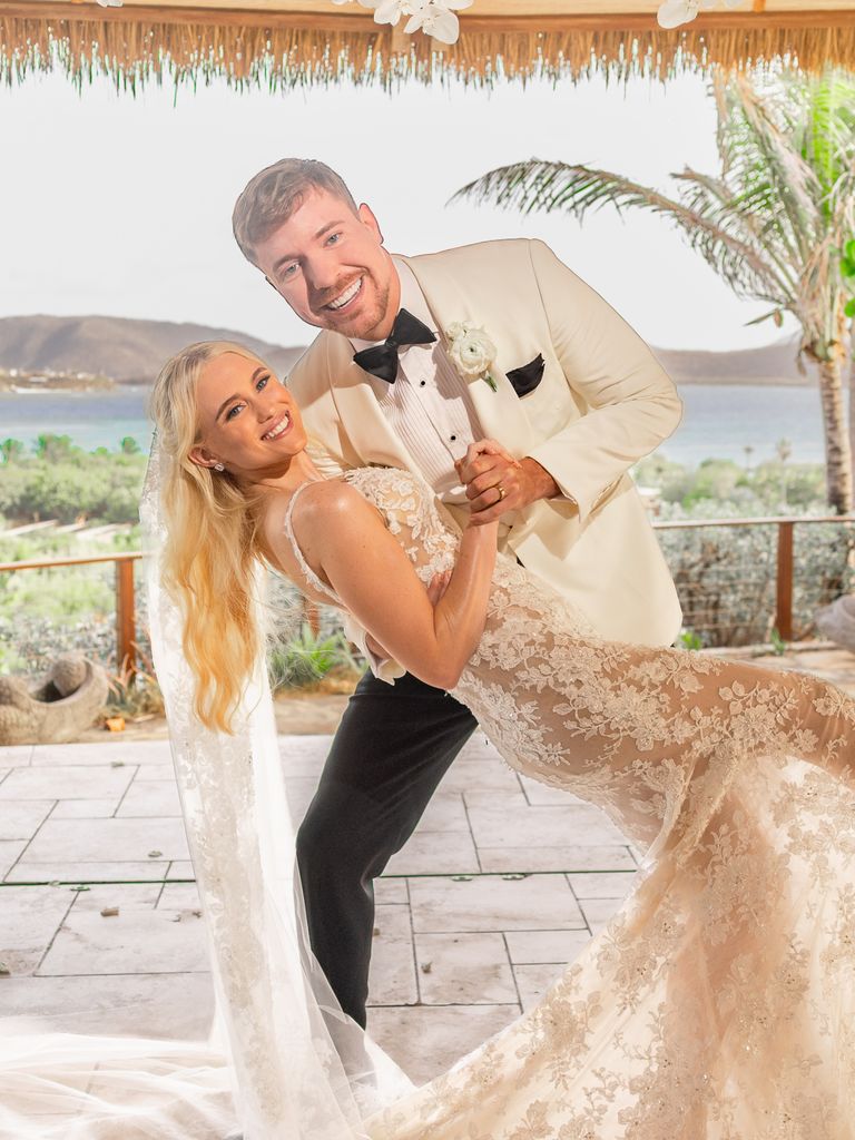 MrBeast y Thea Booysen ya son marido y mujer, así fue la íntima boda en una isla privada del Caribe