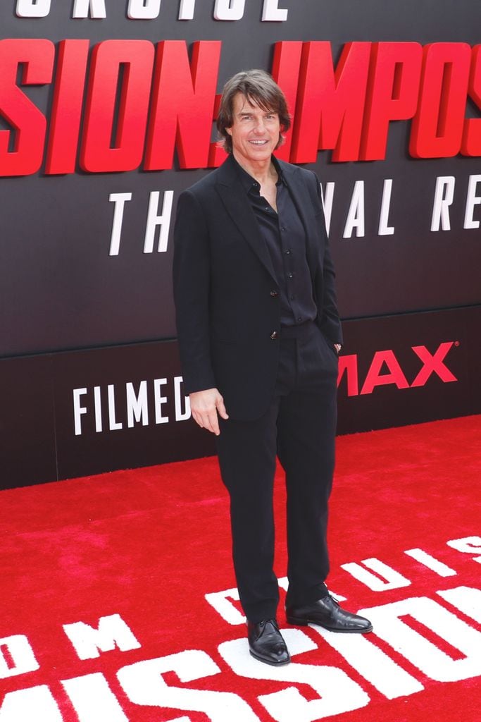 Tom Cruise en la premier global de la nueva secuela de Misión Imposible