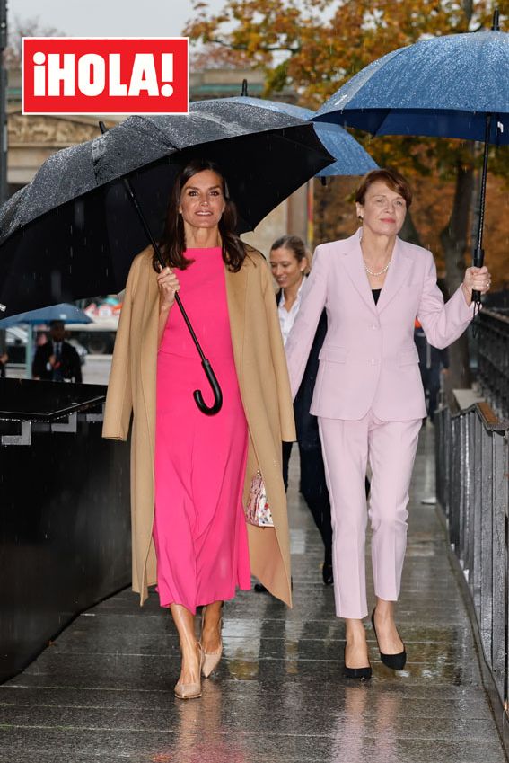 Reina Letizia con la primera dama de Alemania