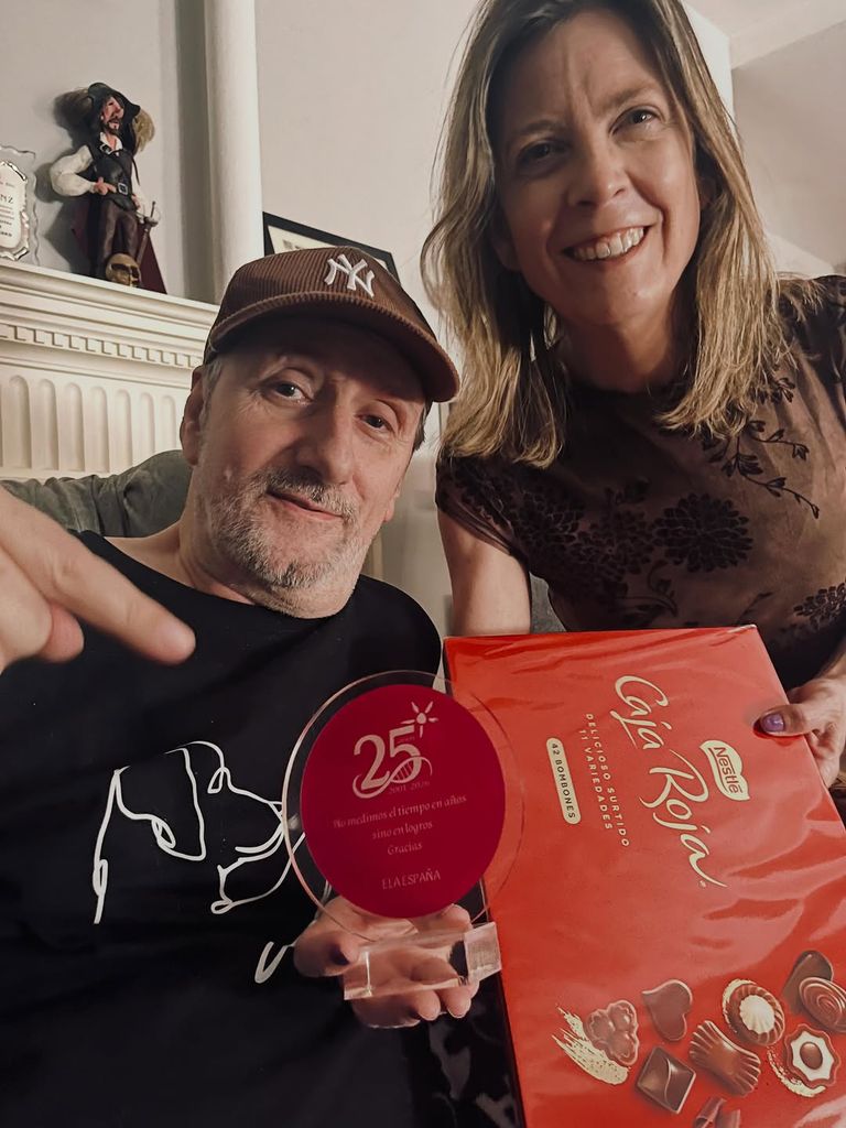 La nueva fotografía compartida del actor con su galardón