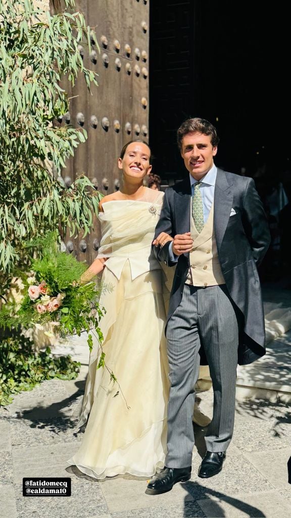 Boda de Fátima Domecq Carrión y Enrique Aldama Nájera