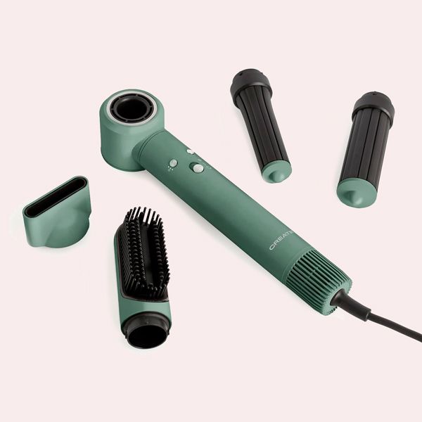 CREATE/ION STYLER PRO/Cepillo de aire secador y moldeador iónico 5 en 1 verde