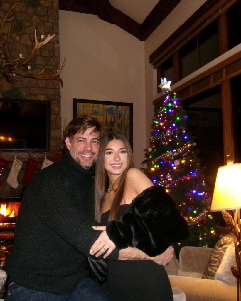 William Levy junto a su hija Kailey Levy en Nochevieja