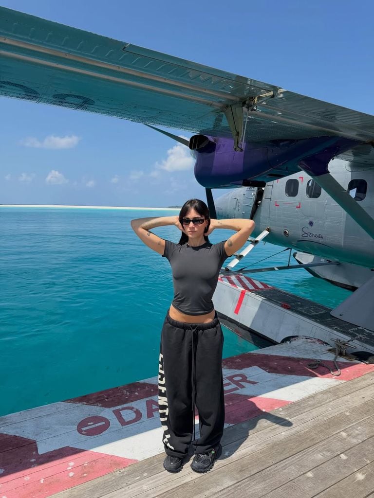 Además de Dubai, la pareja también pasó unos días de desconexión en las Maldivas