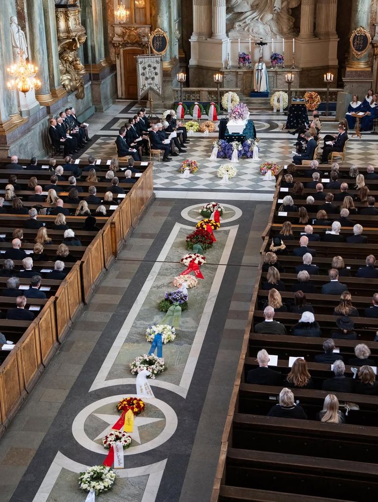 Funeral de Desiré de Suecia