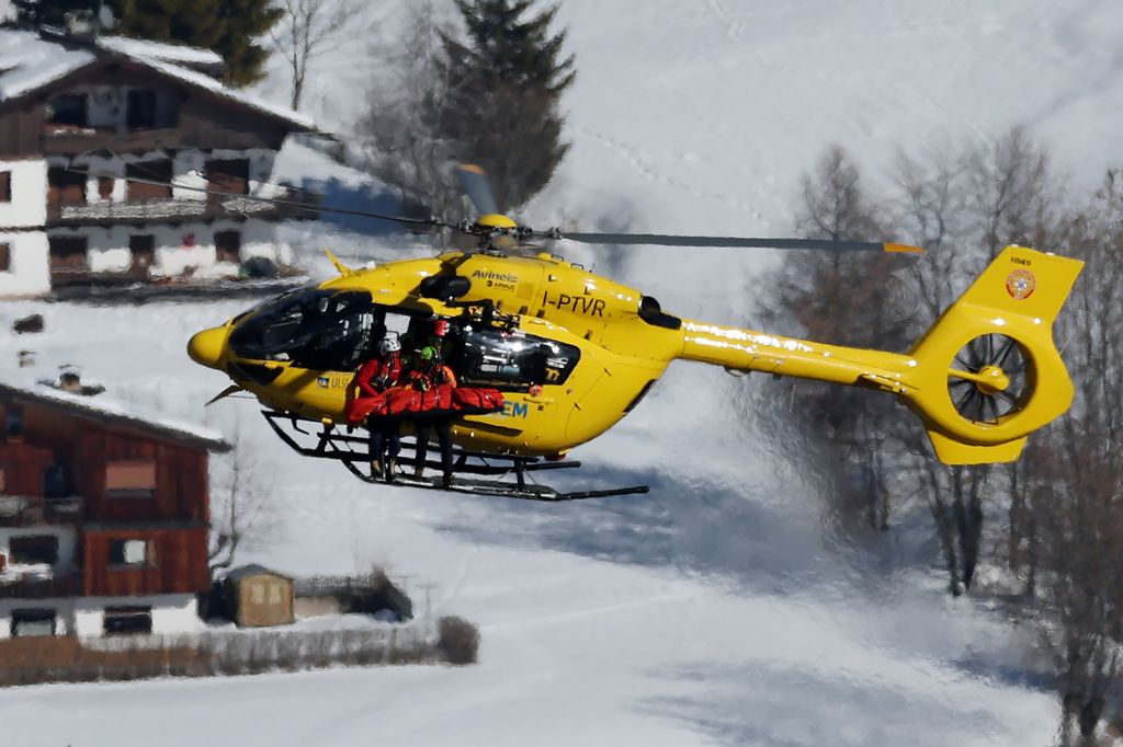 La deportista olímpica ha tenido que ser evacuada en helicóptero de la pista