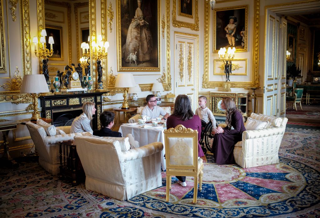 Kate Middleton: un símbolico "tea party" en el Castillo de Windsor