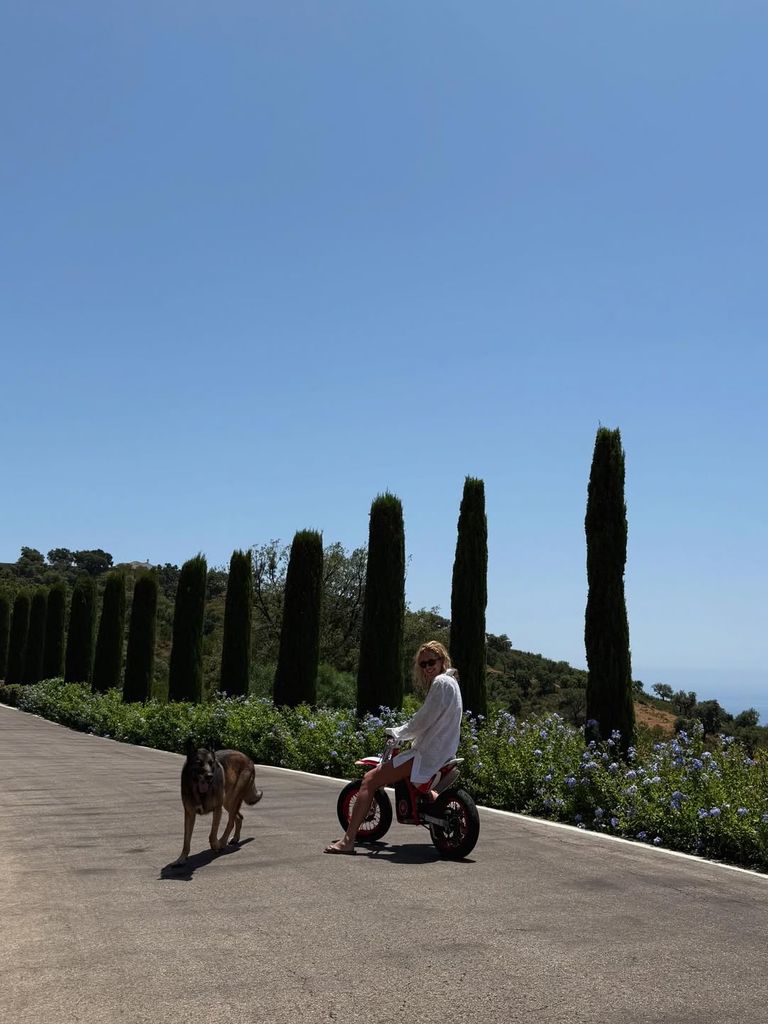 Sadie, amiga de Cristina y Victoria Iglesias, en Marbella