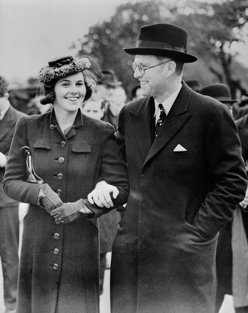 Joseph P. Kennedy junto a su hija Rosemary