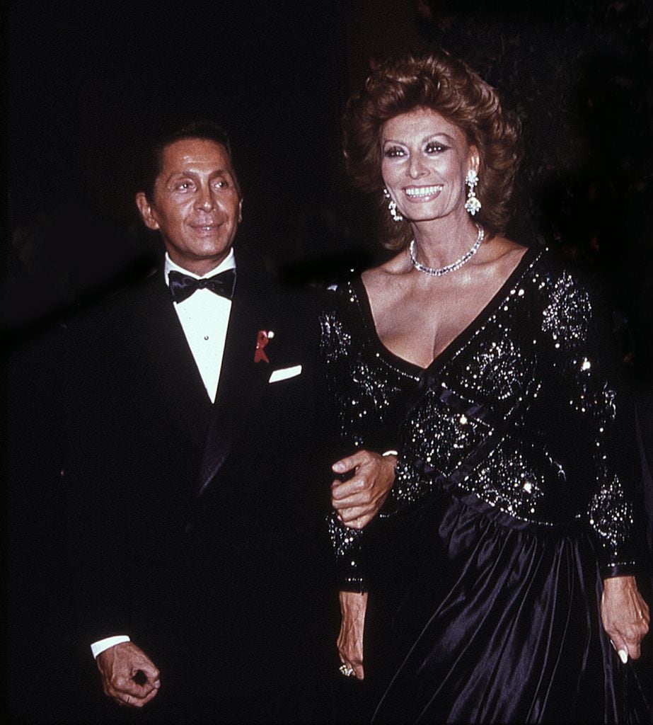 Sophia Loren y Valentino