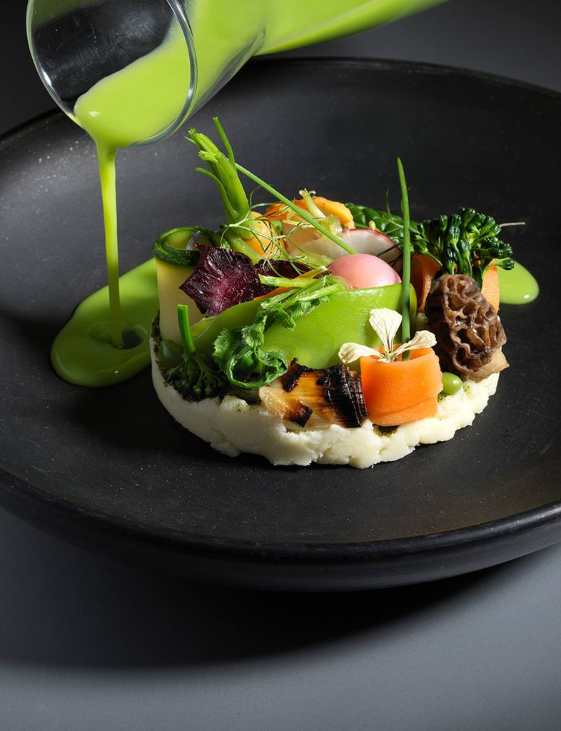 Plato del restaurante el Visco