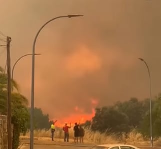Incendio de Toledo