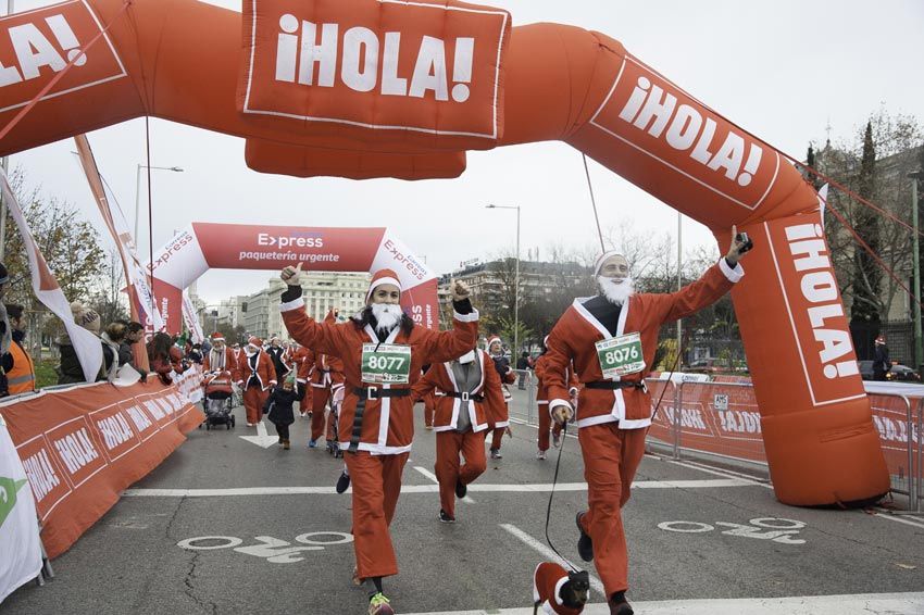 Carrera de Papá Noel 2016
