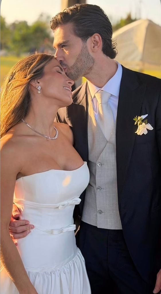 Antonio y Andrea se casaron por la iglesia el pasado 23 de noviembre.