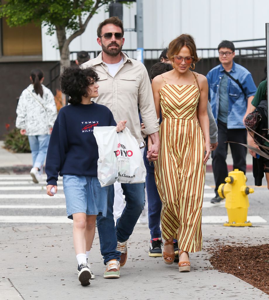 Ben Affleck le guarda un gran cariño a los hijos de JLo.