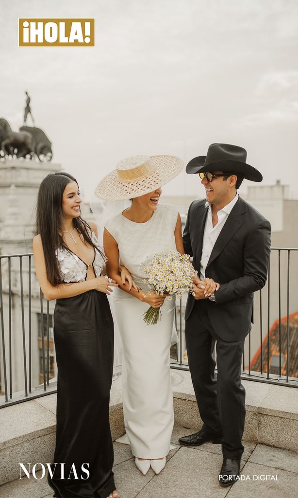 Ale Capetillo dicta tendencia: una boda civil celebrada en Madrid entre la sofisticación y la rebeldía chic