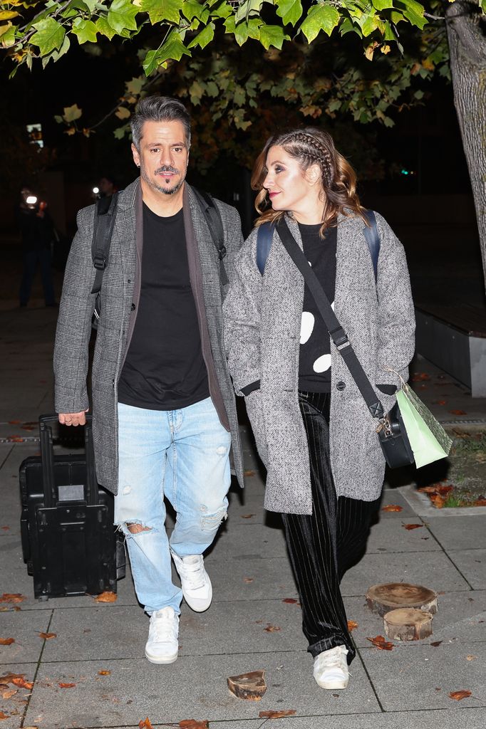 Leire Martínez y Antonio Velázquez in Pamplona