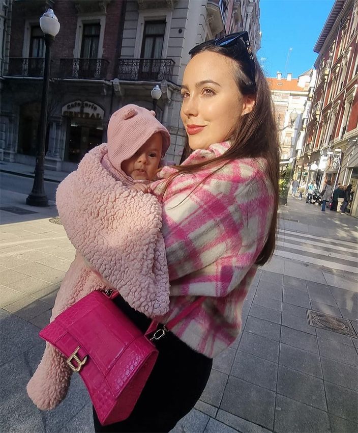 Georgina Rodríguez y su hija Deva